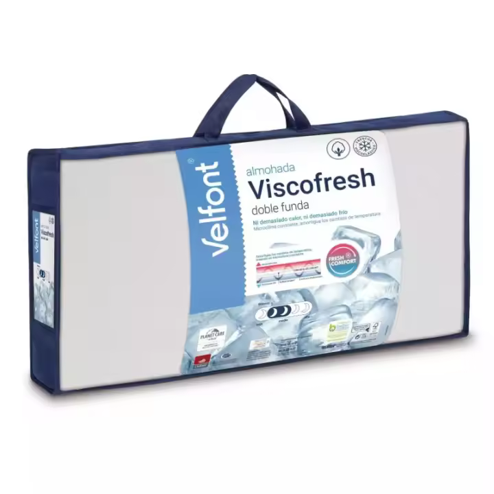 Almohada Viscofresh 100% Algodón Termo-regulador Velfont - 1