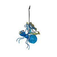 Lámpara De Insectos Voladores Solar Colgante Estatua De Metal Para Jardín Fuente De Luz Exterior Adorno Para Porche Y Jardín - details 11
