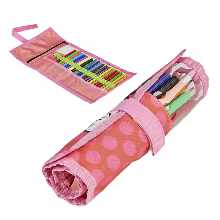 CERDA Estuche Escolar Con Accesorios Minnie Mouse Rosa (22 Pcs) - 1