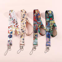 Lanyard De Belleza Y Bestia Para Llaves Correa De Cuello Para Tarjeta De Identificación Porta-llaves Accesorios De Regalo Material De Silicona Y Aleación De Zinc - details 2