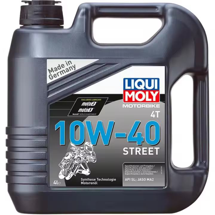 Liqui Moly Aceite De Motor 4t 10w40 Synthetic Technology Street 4l - 1