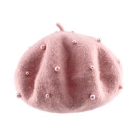 Gorro De Lana Para Niñas Invierno Retro Beret Con Perlas Gorro Infantil Para Otoño Invierno Acessorios De Ropa Para Niñas Edad 2-6 Años - details 6