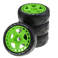 Rueda De Plástico Con Neumático De Goma De 105mm Para Coche RC 1/8 Rally off Road HSP ZD Racing HPI WLtoys ARRMA SHE ZI Incluye Adaptador De 17mm - details 4