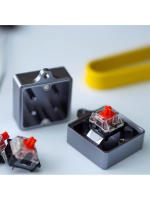 Abay 2 En 1 Herramienta De Apertura De Teclas De Teclado Mecánico De Aleación De Aluminio Eje deInterruptor Para Gateron Outemu Akko Cs Cherry - details 0