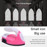 Fresadora Portátil Eléctrica DIY Mini Hierro Mano Calentamiento Rápido Versátil Para Pegatinas De Ropa Y Nombre Máquina De Presión Calor Pequeña Herramienta De Bricolaje - details 1