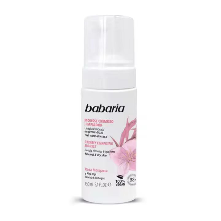 BABARIA ROSA MOSQUETA LIMPIADOR FACIAL CREMOSO 150ML - 1