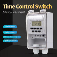 Interruptor De Tiempo Digital Automático Con Caja Impermeable Para Exterior 168 Horas Semanal 7 Días Programable 220V 30A - details 0