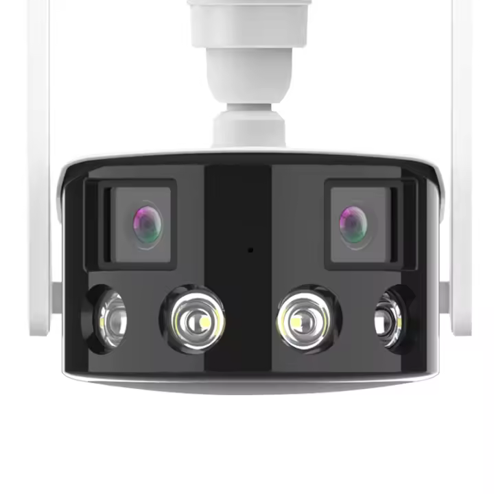 Cámara IP 4K 8MP WiFi Visión Nocturna Color Ángulo Amplio 180° Cámara De Seguridad CCTV Exterior Protección IP66 Con Audio Bidireccional - 1