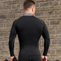 Camiseta De Compresión Para Hombre Con Estampado Anime Cuello Alto Manga Larga Guardia Contra Arrugas Capa Base De Gimnasio Ropa Deportiva Transpirable Y De Secado Rápido - details 9