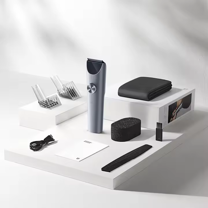 Cortador De Pelo XIAOMI MIJIA 2 Máquina De Corte Profesional Con Hoja De Acero De Titanio Recargable Ajuste De Longitud Eléctrico Corte Seco Y Húmedo Indicación De Carga - 1