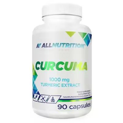 CURCUMA 90 cápsulas - ALLNUTRITION - ANTIOXIDANTE - ACELERA LA DIGESTIÓN - 1