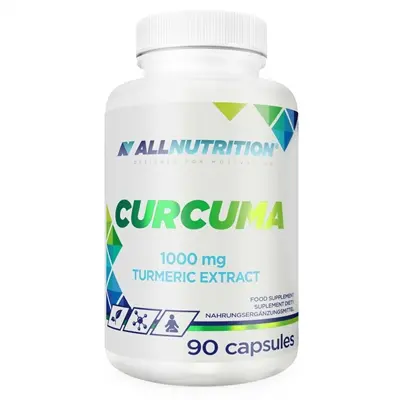 CURCUMA 90 cápsulas - ALLNUTRITION - ANTIOXIDANTE - ACELERA LA DIGESTIÓN - 1