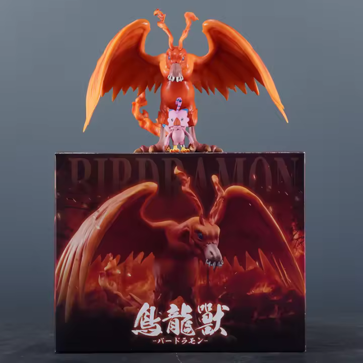 Figura De Anime Digimon Piyomon Birdramon Garudamon Modelo PVC Estatua De Colección Juguete Para Niños Regalo De Fiestas - 1