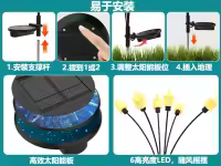Luces solares 2024, luces de vela de Halloween, luces de jardín de regalo de Navidad, luces LED oscilantes - details 4
