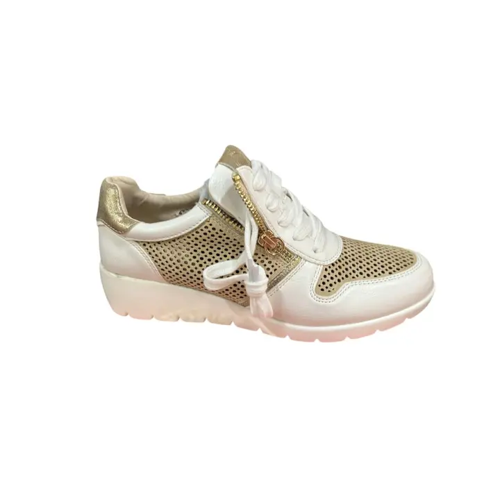 Deportivo casual señora - Marca: Perversa - Modelo 427 - Materiales: Polipiel, Sintético - Colores: Plata, Oro - 1