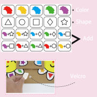 Juguete Educativo Montessori DIY Material Matemático Juego De Encaje De Colores Y Formas Para Niños Aprendizaje Temprano Juguetes De Enseñanza - details 23