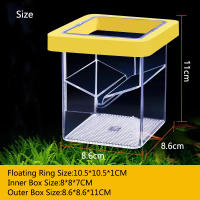 Caja De Cría De Peces Flotante En Acrílico Acuario Incubador De Hatching Accesorio Para Acuario Material Plástico - details 5
