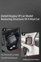 Modelo De Coche Rubicon a Escala 1:18 Con Luz Y Sonido Absorci\u00f3n De Choque Puertas Abiertas 4 Piezas Juguetes De Metal Para Niños - details 8