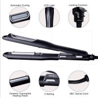 Rizador De Pelo Portátil Automático Cerámico Profesional Con Temporizador Para Crearondas Y Rizos En Seco Hasta 240 °C - details 5