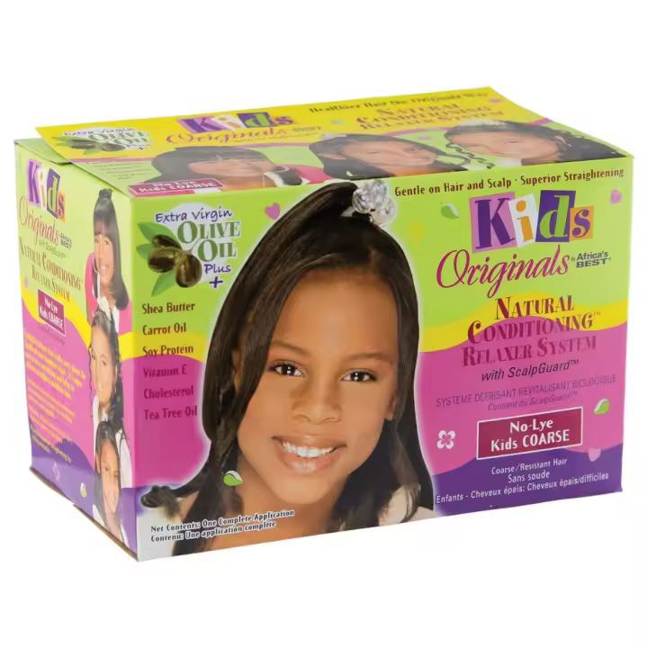 Africa's Best KIT KIDS ORGANICS CONDITIONING RELAXER SYSTEM - 1