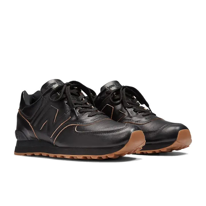 New Balance Made in UK 576 - Biscuit edge leather Black - 1