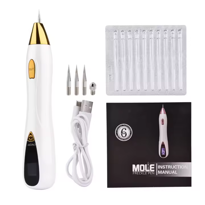 Nuevo instrumento para eliminar pecas, lápiz para eliminar lunares, instrumento de belleza láser para salón de belleza, lápiz para eliminar manchas faciales con foco de nueve velocidades - 1