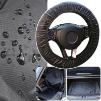 Protector De Asiento De Coche Impermeable Y Anti-Polvo Funda Para Volante De Tela De Oxford Resistente Al Aceite Y Polución Para Reparación De Coches - details 0