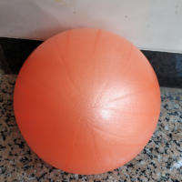 Bola De Yoga De 25cm Bola De Gimnasia De Fitness Plegable Antirrota Con Clip Transparente Y Engrosada Para Pilates - details 18