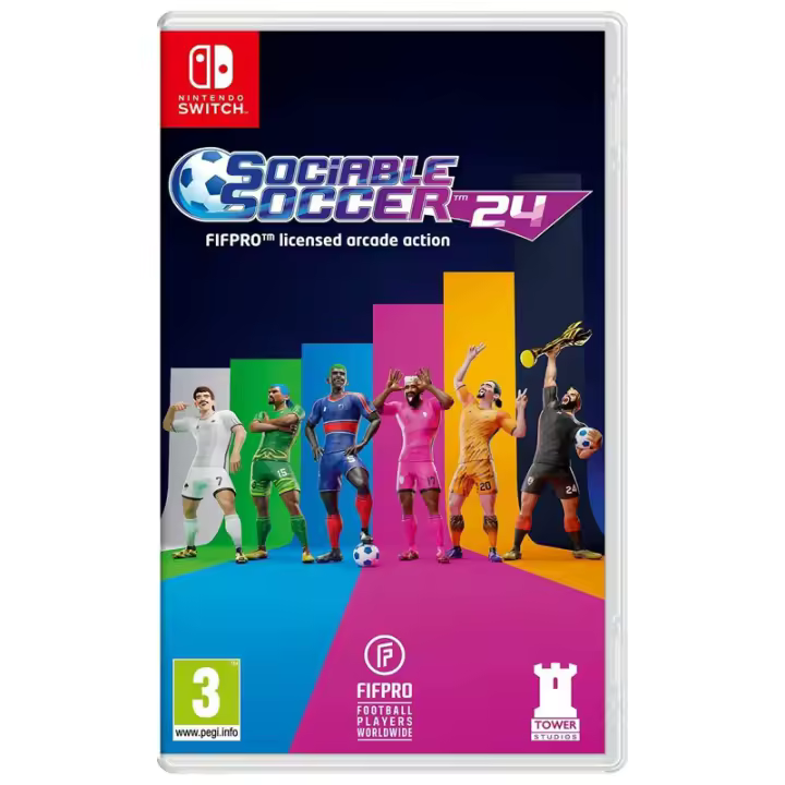 Sociable Soccer 24, Nintendo Switch, Nuevo, Pal-España - 1
