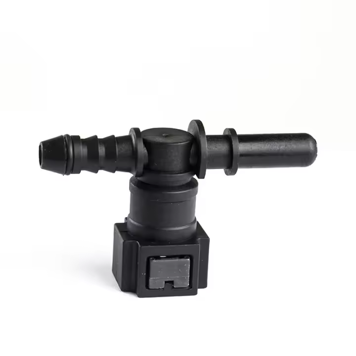 Conector Rápido De Combustible T-Type 7.89 ID6 T-Unión Para Tubo De Plástico Inyector De Coche Plástico Certificación NO EnName_Null Origen Mainland China - 1