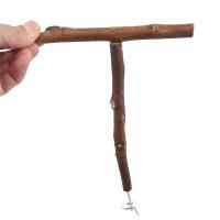 Juguete De Colgante Para Pájaros Madera Percha Para Periquito Con Bolas De Masticar Soporte De Sueño Para Cages Juguetes De Juego Para Pájaros Budgie - details 16