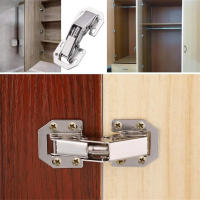 Juego De 2/10 Piezas De Resorte Hidráulico De Acero De 90 Grados Para Armarios Sin Perforación Herramientas De Muebles Para Cocinas Y Armarios - details 1