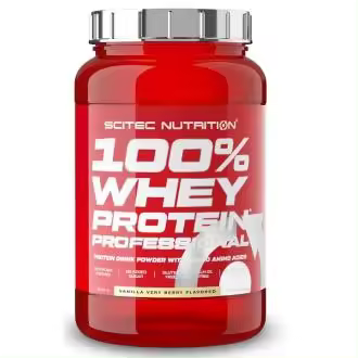 100% WHEY PROTEIN 920G VAINILLA-FRUTAS DEL BOSQUE - 1