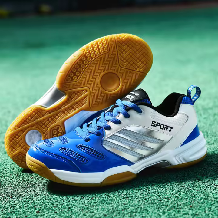 Zapatos De Badminton Para Hombres Y Mujeres Deporte Transpirables Tamaño Grande Entrenamiento Voleibol Interior Exterior Antideslizantes - 1