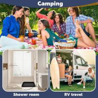 Base De Ducha Plegable Para Camping Y RV Awanía Portátil Para Baño Al Aire Libre Placa De Ducha Plegable Para Viajes - details 3