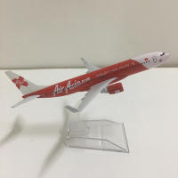 Modelo De Avión AirAsia Boeing 737 JASON TUTU 16cm Escala 1/400 Metal Sin Batería Para Adolescentes Y Adultos - details 4