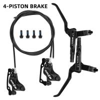 Freno De Disco MTB M4S De 4 Pistones Tipo Split Bilateral Freno Hidráulico Con Tubo Lubricado Longitud Frontal 850mm Trasero 1600mm Para Bicicleta De Montaña - details 14