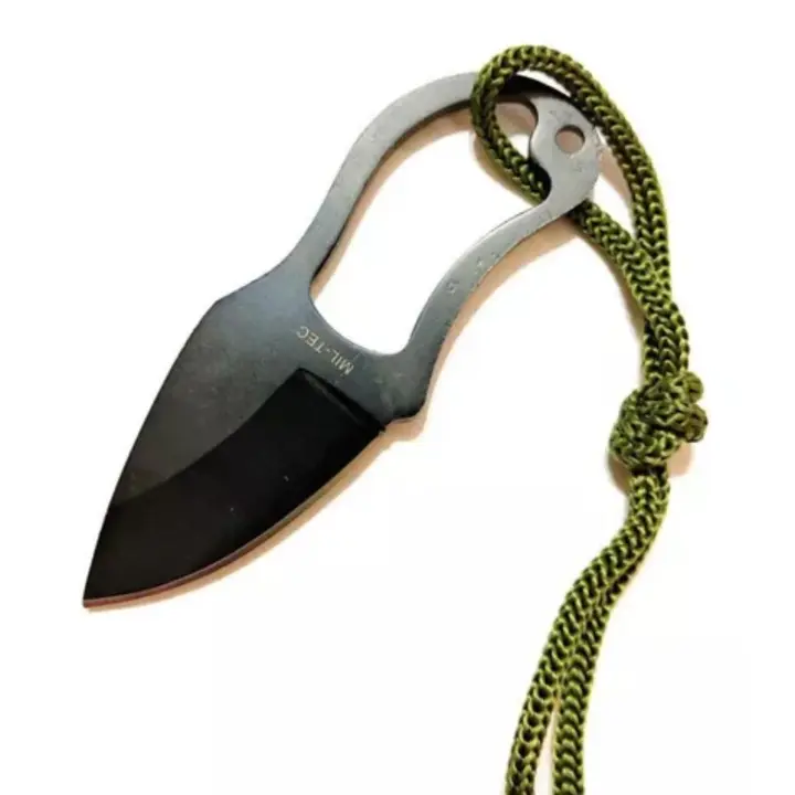 Pack de 4 Cuchillos con Funda de Cuero Negro - 1