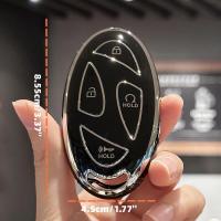 Cubierta De Llave Inteligente Para Hyundai Ioniq 6 Grandeur GN7 KONA 2023 2024 TPU 7 Botones Accesorio De Coche - details 1