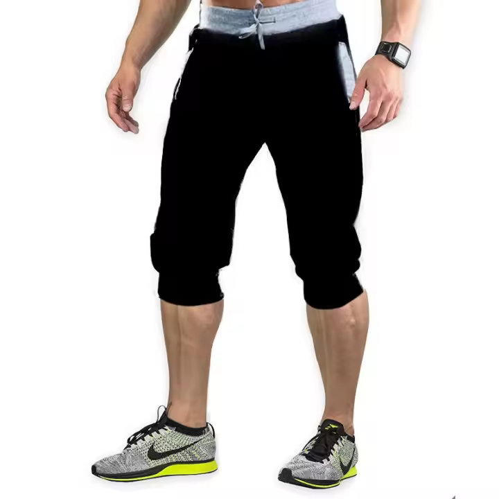 Nuevos Shorts De Verano 2024 Para Hombre Moda Casual Cortos De Algodón Transpirable Pantalones De Gimnasio Para Playa Talla Verdadera - 1
