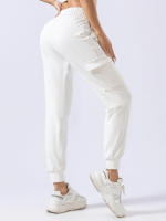 Pantalones De Running Para Mujer Tallas Grandes Con Cierre De Cordón Material Poliéster Sueltos Y Cómodos Para El Invierno - details 4