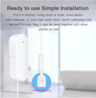 Sensor De Agua Ewelink Zigbee3.0 Alarma De Fugas Detector De Inundación Seguridad Sistema Compatible Con Gateway Zigbee - details 3