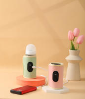 Calefactor De Botella USB Funda Calentadora De Leche Con 5 Niveles De Ajuste Para Alimentos Calientes Para Bebés Recién Nacidos a 36 Meses - details 1