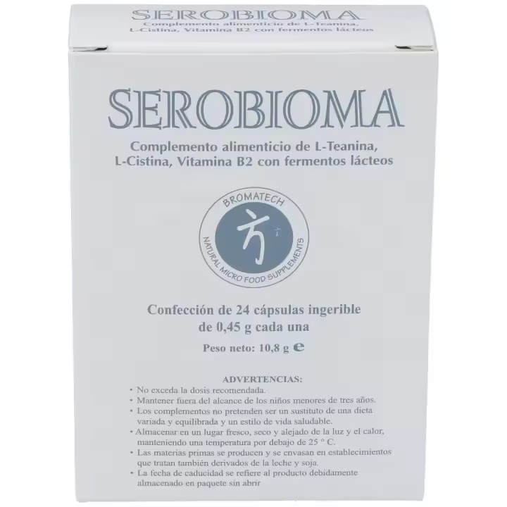 Bromatech Serobioma Con Probióticos Y Prebióticos En Cápsulas. - 1