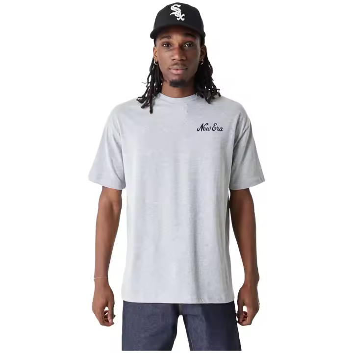 Camiseta de Manga Corta New Era Character para hombre en color gris - 1