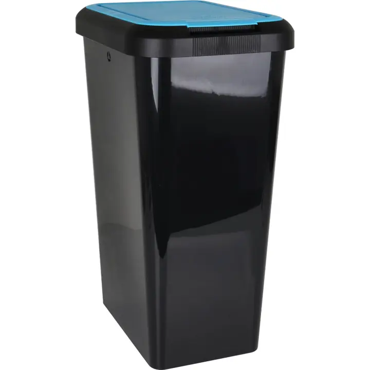 Tontarelli - Cubo Basura Recicable Doble Apertura 45L - Azul - 1