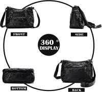 Bolso bandolera informal con múltiples bolsos para Mujer, Bolso de hombre, Bolso de Mensajero para use Diario, impermeable (median) - details 3