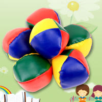 Bolas de malabares de circo para niños, niñas y adultos, pelota deportiva divertida de cuero PU duradero - details 4