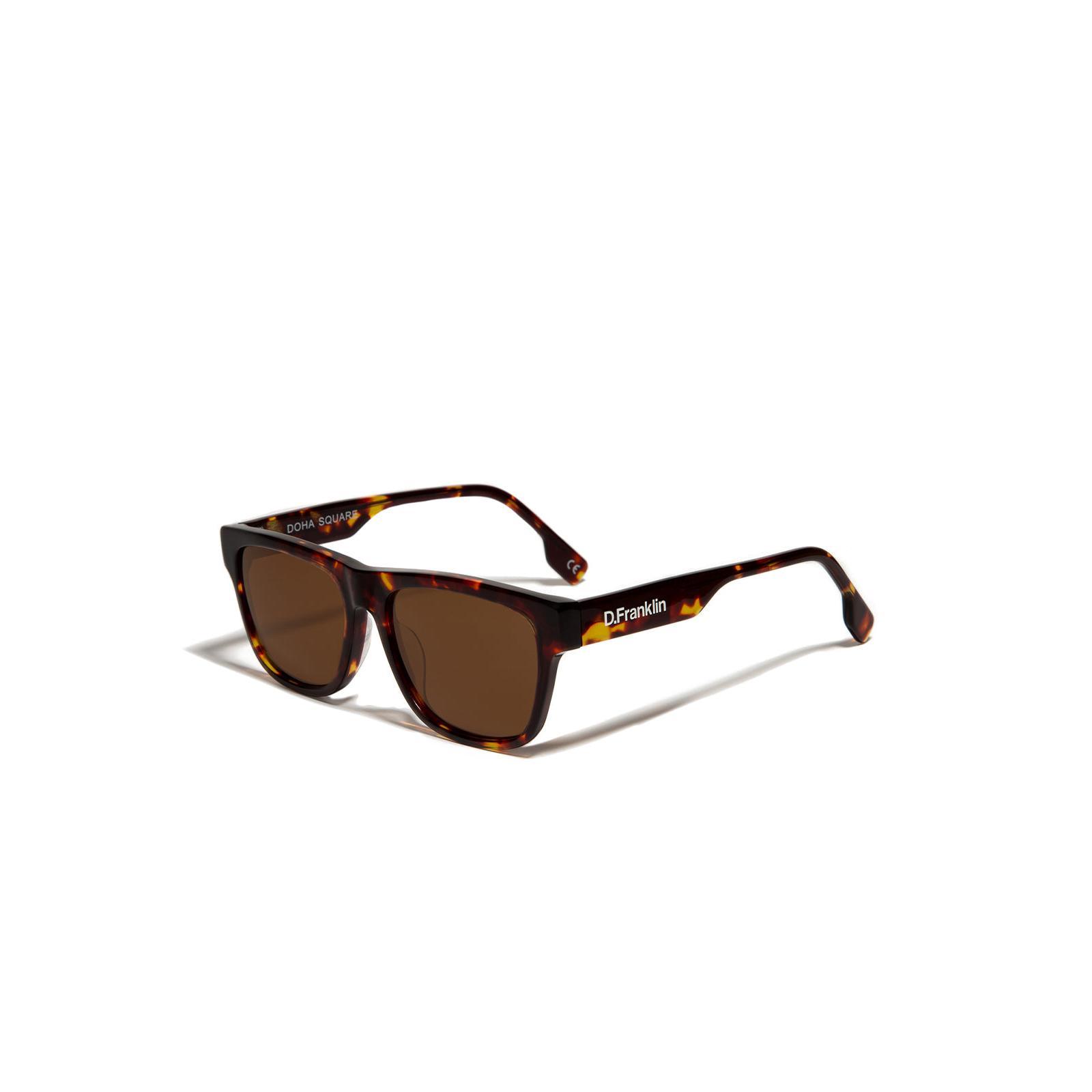 D.Franklin Doha Square - Gafas de sol unisex con protección UV - Para Hombre  Mujer - Sunglasses