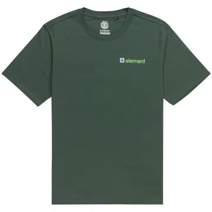 Camiseta de Manga Corta Element Joint Swirl para hombre en color verde - 1